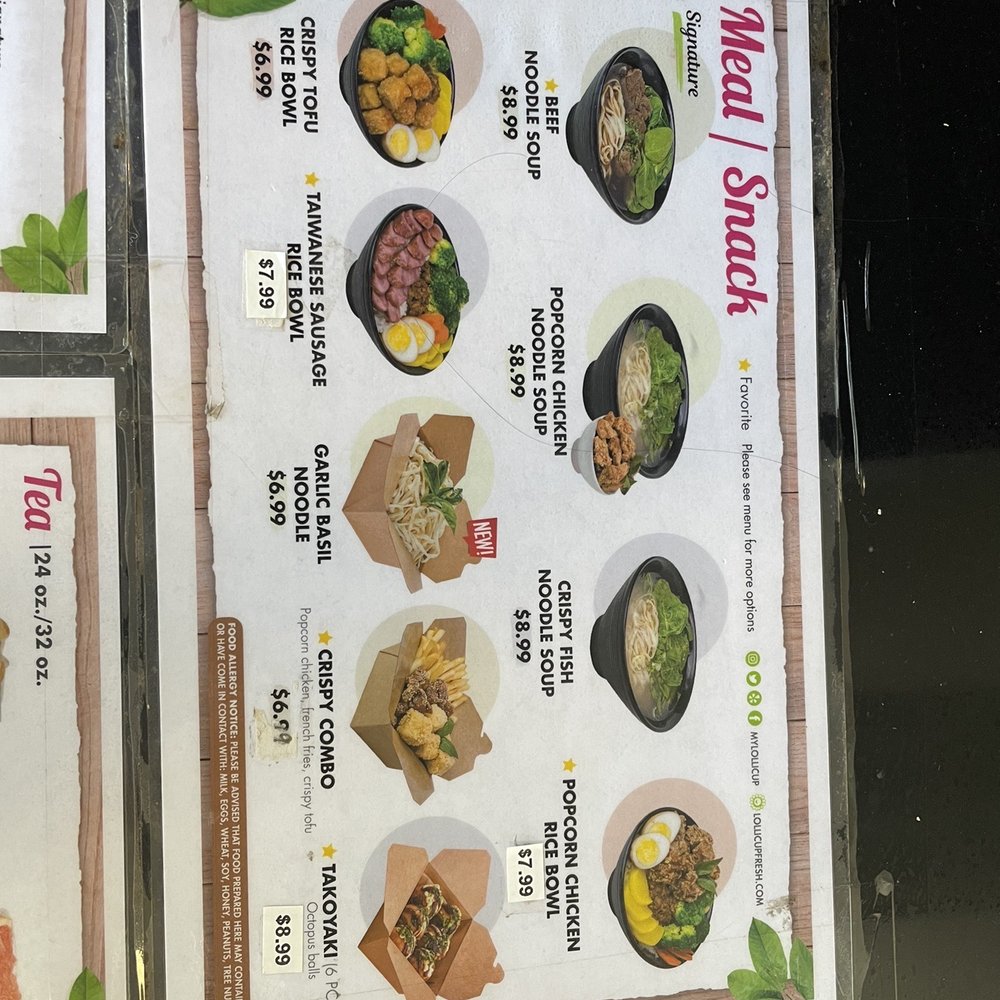 Lollicup Fresh - Menu - Taiwanese Near Me - Oceanside, California Lollicup Fresh - Menu - Taiwanese Near Me - Oceanside, California