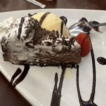 Ocean One Bar and Grille - Ordered Warm Chocolate Lava Cake. This is not cake; it's not warm and there is no lava. It's a mousse pie - Bars Near Me - Las Vegas, Nevada Ocean One Bar and Grille - Ordered Warm Chocolate Lava Cake. This is not cake; it's not warm and there is no lava. It's a mousse pie - Bars Near Me - Las Vegas, Nevada