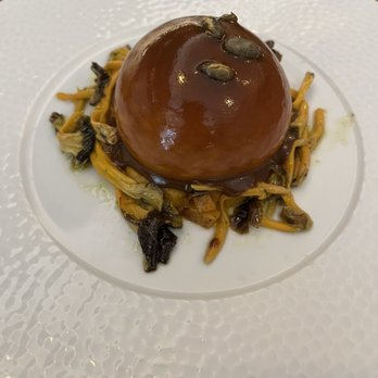 My Fucking Restaurant - Burrata, Roasted Pumpkin and Camagroc - Gluten-Free Near Me - Barcelona, B My Fucking Restaurant - Burrata, Roasted Pumpkin and Camagroc - Gluten-Free Near Me - Barcelona, B