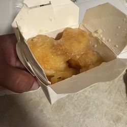 Small side order of coconut shrimp $4.50 June 2026