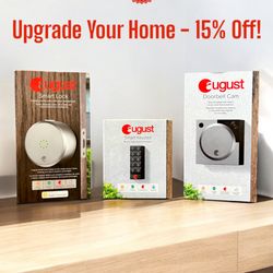 Tech Emporium - Upgrade Your Home Security Today!
For a limited time, enjoy special savings on August Smart Locks.