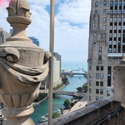 View of the river from the rooftop