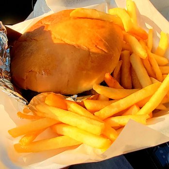 Yeong's Place - a hamburger and french fries - Burgers Near Me - North Bend, Oregon