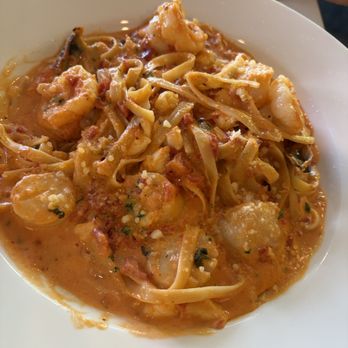 Buona Sera Italian Restaurant - Seafood Valentino, with scallops and shrimp. My partner quite liked it. - Venues & Event Spaces Near Me - Horsham, Pennsylvania