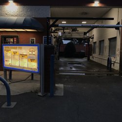 Touch less car wash
