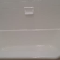 Epoxy refinish - tub and tile