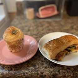 Galette - Great Pumpkin cheesecake Cruffin and Pain Suisse!