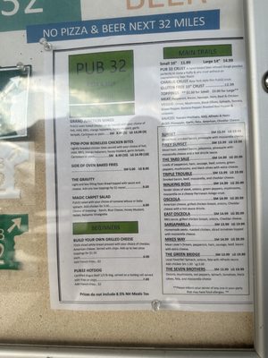 Menu photo 6 Pub32 Lincoln, NH