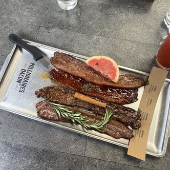 Sweet Maple - Millionaires bacon sampler! - Breakfast & Brunch Near Me - Palo Alto, California Sweet Maple - Millionaires bacon sampler! - Breakfast & Brunch Near Me - Palo Alto, California