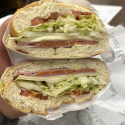 Deli 51 - Italian sandwich. Barely any meat, mostly lettuce and onions. 12.50.