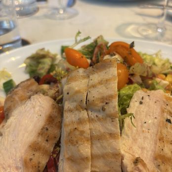 Brezza - Chopped salad with extra chicken. Yucky - Italian Near Me - Las Vegas, Nevada