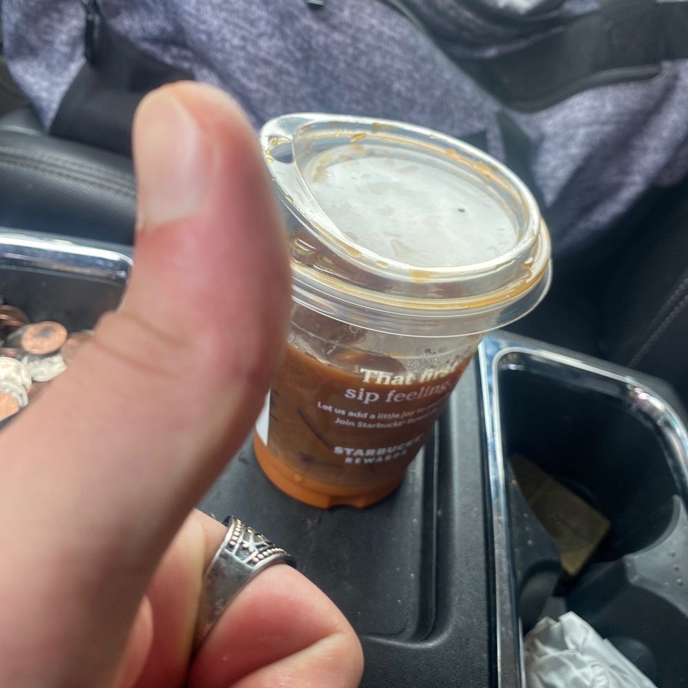 No spills here, happy days