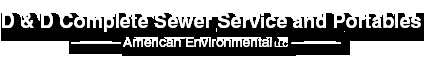 Slide of D&D Complete Sewer & Portables