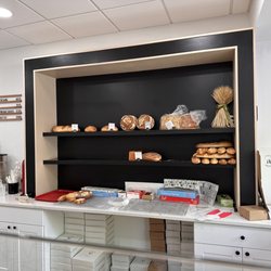Colette Bakery - Baked goods even on the wall. They get pretty popular it seems.