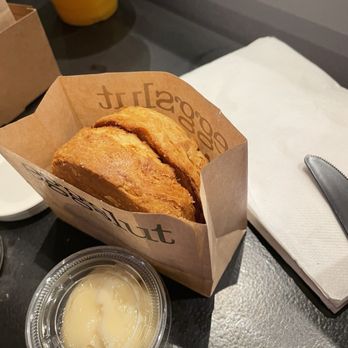 Eggslut - Buttermilk biscuit- yummy! - Breakfast & Brunch Near Me - Las Vegas, Nevada