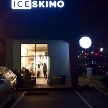 Iceskimo - Nighttime storefront - Ice Cream & Frozen Yogurt Near Me - San Diego, California Iceskimo - Nighttime storefront - Ice Cream & Frozen Yogurt Near Me - San Diego, California