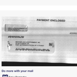 US Post Office - Of 8 pieces of useless mail, the only one missing was the important one.