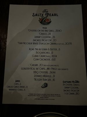 Menu photo 7 The Salty Pearl Oakland, CA