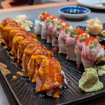 Kusshi - Kusshi Ko roll and got beef roll - Sushi Bars Near Me - Reston, Virginia Kusshi - Kusshi Ko roll and got beef roll - Sushi Bars Near Me - Reston, Virginia
