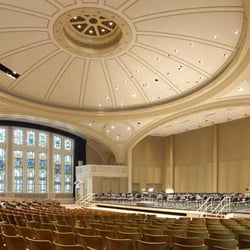 Helen Bader Concert Hall in the Zelazo Center - (from lewissound.com)