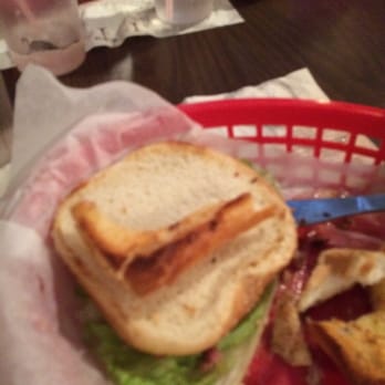 Fanella's Pizza & Pub - Wrong bun was suppose to be a pretzel bun - Pizza Near Me - Ingleside, Illinois