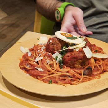Toadstool Cafe - Fireball pasta dish - Cafes Near Me - Universal City, California