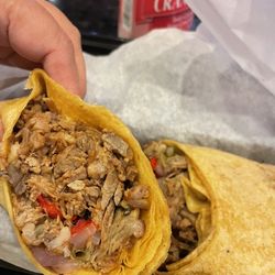 Duet Coffee & Wine - Brisket wrap