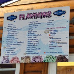 The Kawartha Dairy - Flavors as of August 26, 2022