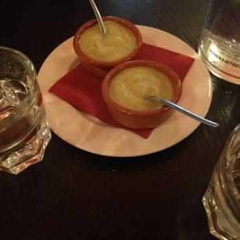 Gaspard - Aligre - Soupe froide de pomme granny et courgette en amuse bouche - French Near Me - Paris, 75