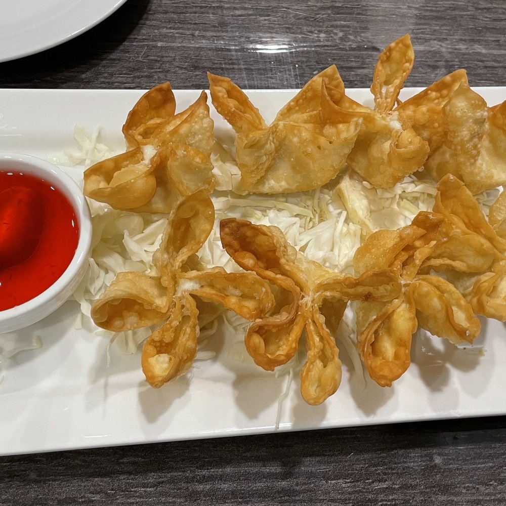 KC Thai - 8 Crab Rangoon - Thai Near Me - Overland Park, Kansas KC Thai - 8 Crab Rangoon - Thai Near Me - Overland Park, Kansas