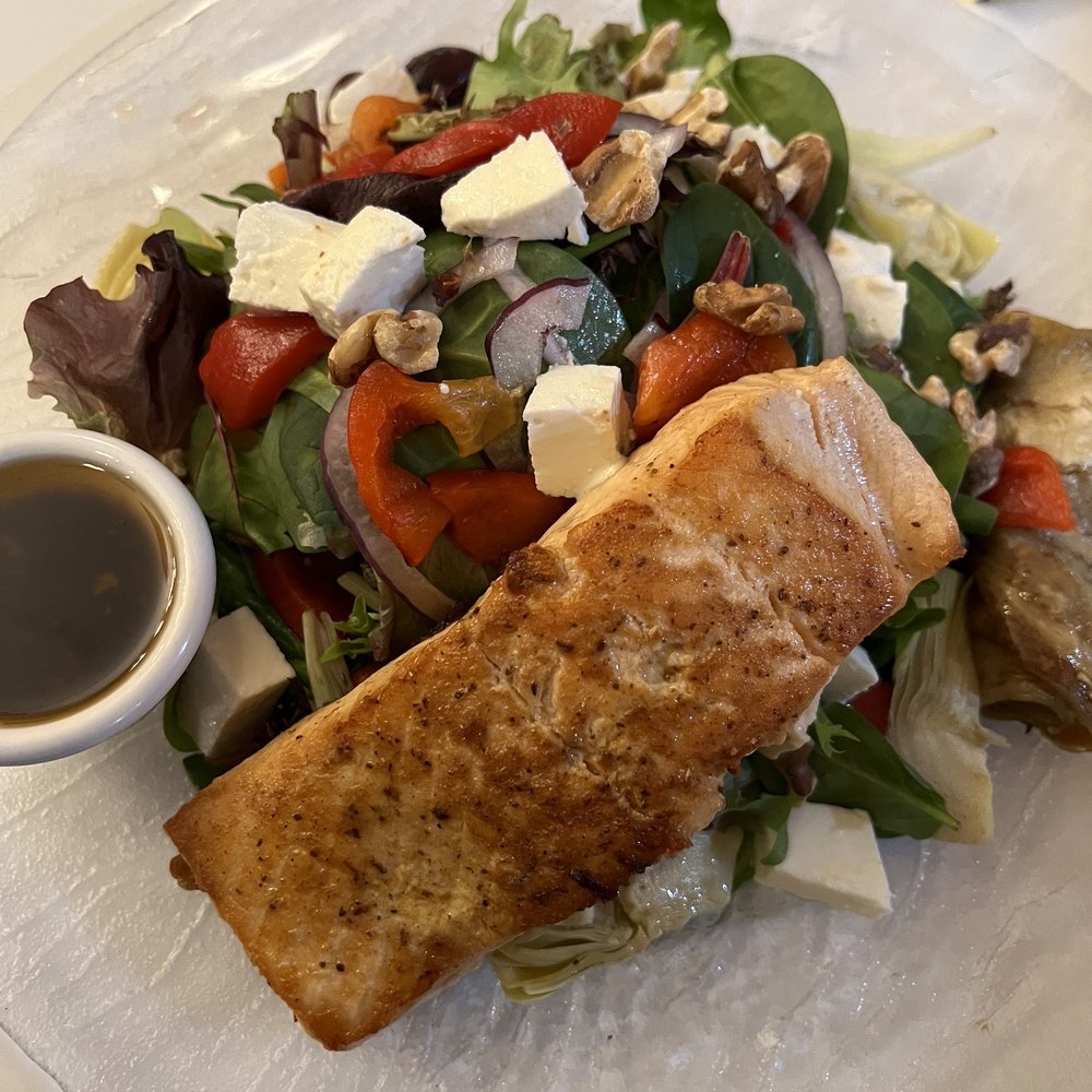 Leone's Trattoria - Salmon salad - Italian Near Me - North Brunswick, New Jersey