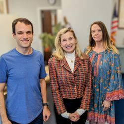 TED Law: Accident and Injury Law Firm - Laura & Heather with a happy client!
