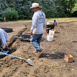 L&J Irrigation And Landscape - Hard at work!