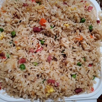 Evergreen Panda - House fried rice packed to the roof. - Chinese Near Me - San Jose, California