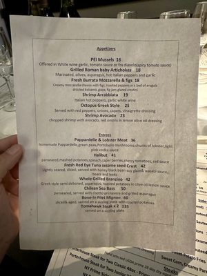 Menu photo 4 Sear House Closter, NJ