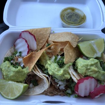 Lily's Catering - Three tacos - pork, steak, chicken - Food Trucks Near Me - Los Angeles, California Lily's Catering - Three tacos - pork, steak, chicken - Food Trucks Near Me - Los Angeles, California