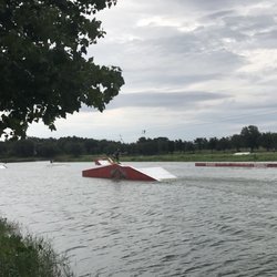 Wake-boarding at McCormick's cable park, Seffner / Thonotosassa / Brandon, Tampa Bay