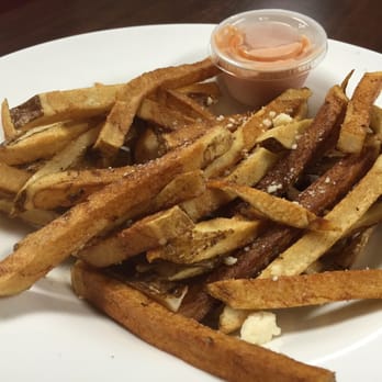 Sabores - House Fries with Parmesean and Truffle Oil - Latin American Near Me - Logan, Utah Sabores - House Fries with Parmesean and Truffle Oil - Latin American Near Me - Logan, Utah