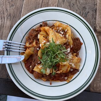 Icebox Cafe - Hallandale Beach - Pappardelle with Short Rib Ragu - New American Near Me - Hallandale Beach, Florida