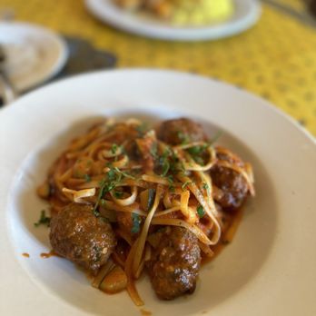 Yafa - Homemade pasta with lamb/beef meatballs and the best light but rich sauce... it was truly amazing. - Mediterranean Near Me - Carmel-By-The-Sea, California Yafa - Homemade pasta with lamb/beef meatballs and the best light but rich sauce... it was truly amazing. - Mediterranean Near Me - Carmel-By-The-Sea, California