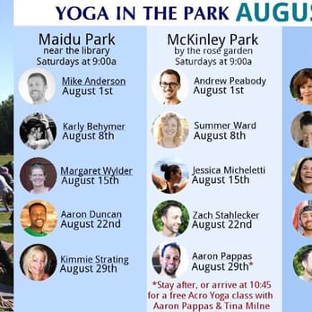 Yoga in the Park - Yoga Near Me - Roseville, California Yoga in the Park - Yoga Near Me - Roseville, California