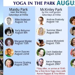 Yoga in the Park