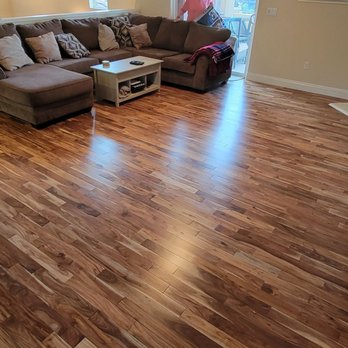 J & E Quality Floors - Yay, living room is done - Flooring Near Me