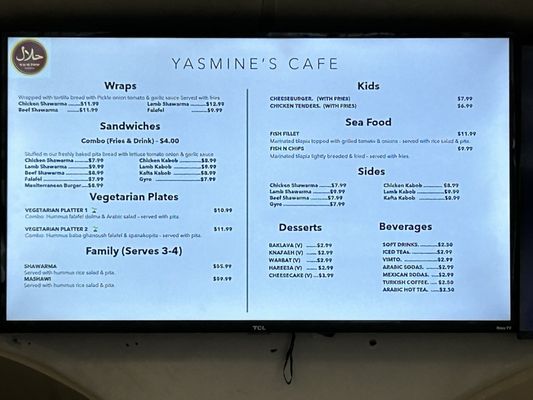 Menu photo 2 Yasmine's Cafe Albuquerque, NM