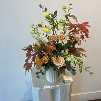 Beet & Yarrow - This is the "petite" bouquet. - Florists Near Me - Denver, Colorado Beet & Yarrow - This is the "petite" bouquet. - Florists Near Me - Denver, Colorado
