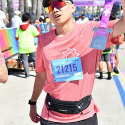 South Bay Rehab and Performance - finished the marathon with only 5 weeks of training. i've never run in my life so i went to takashi right away