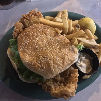 Caroline's - Amazing fresh fish sandwich - American Near Me - Key West, Florida Caroline's - Amazing fresh fish sandwich - American Near Me - Key West, Florida