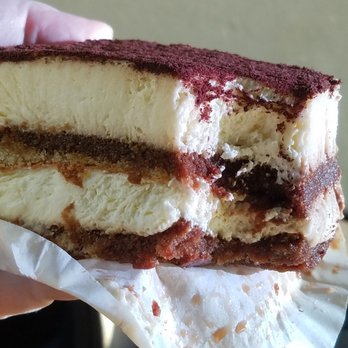 Gran Milan - Tiramisu perfectly damp w/coffee liqueur! - Pizza Near Me - Richmond, California Gran Milan - Tiramisu perfectly damp w/coffee liqueur! - Pizza Near Me - Richmond, California