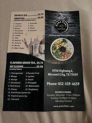 Menu photo 2 Poke Poki Missouri City, TX