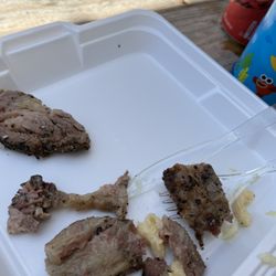Beach Burgers - Zoom in to see the fat.